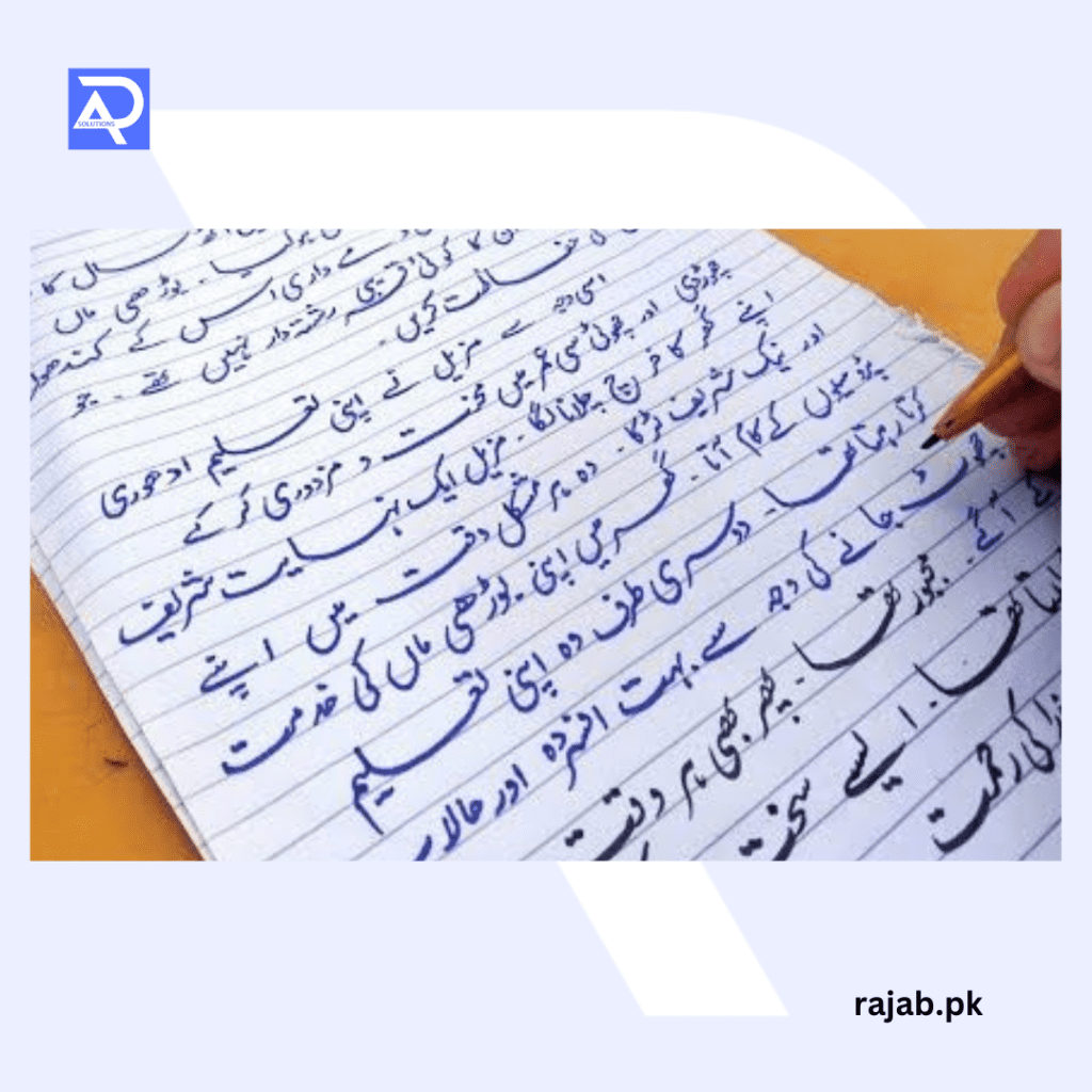 Urdu Language 
rajab.pk